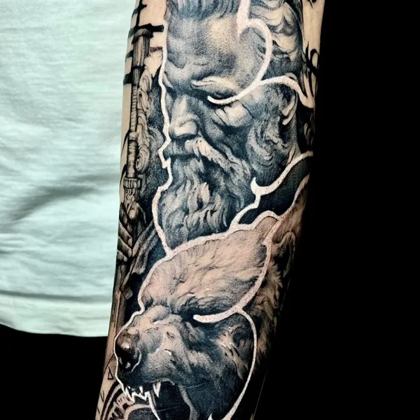 Author's Style tattoo by Владимир Исаков in Moscow