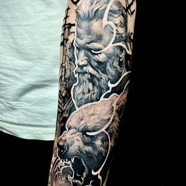 Author's Style tattoo by Владимир Исаков in Moscow
