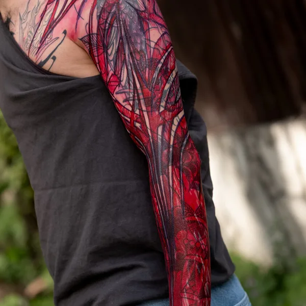Abstract tattoo by Тимур Мускеев in Набережные Челны