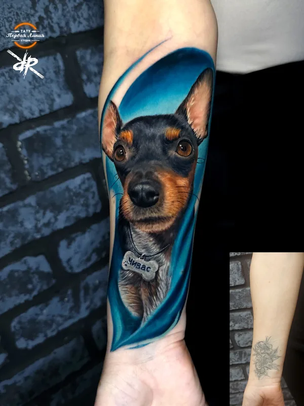 color realism tatouage sur forearm #97724 | Artiste tatoueur Роман Ramzes