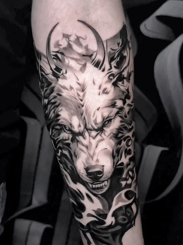 male blackandgrey realism татуировка на arm #97742 | Тату мастер Роман Крылов