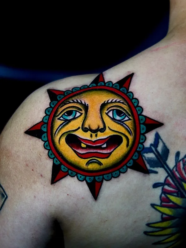 color traditional 타투 부위 shoulder #98040 | 타투이스트 Omar Alvarez
