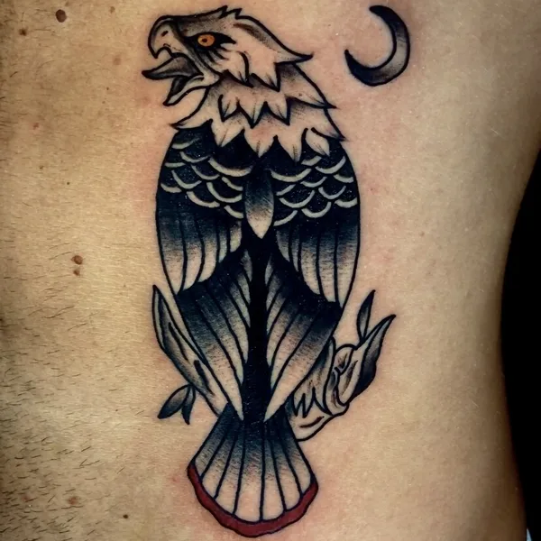 Old School tattoo by Omar Alvarez in Medellín
