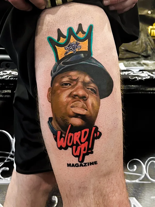 color realism tatuaje en thigh #98005 | Tatuador Remko