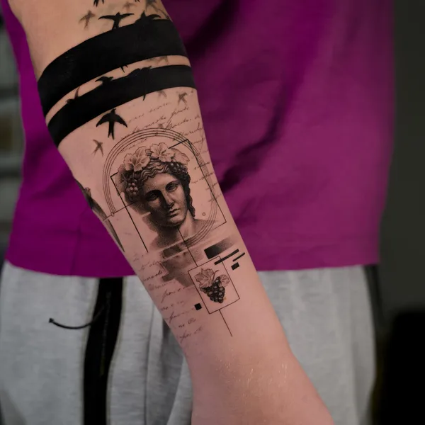 Black & Grey tattoo by Valerii Kanay in Sofia