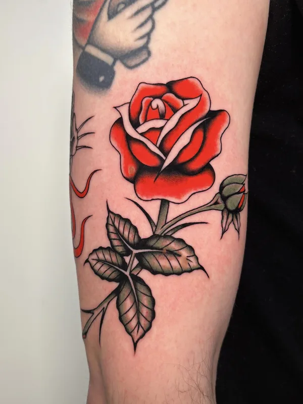 color traditional Tatuaggio su forearm #98083 | Tatuatore Павел Seneli