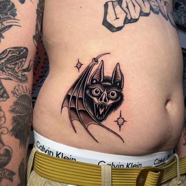 Traditional tattoo by Павел Seneli in Ростов-на-Дону