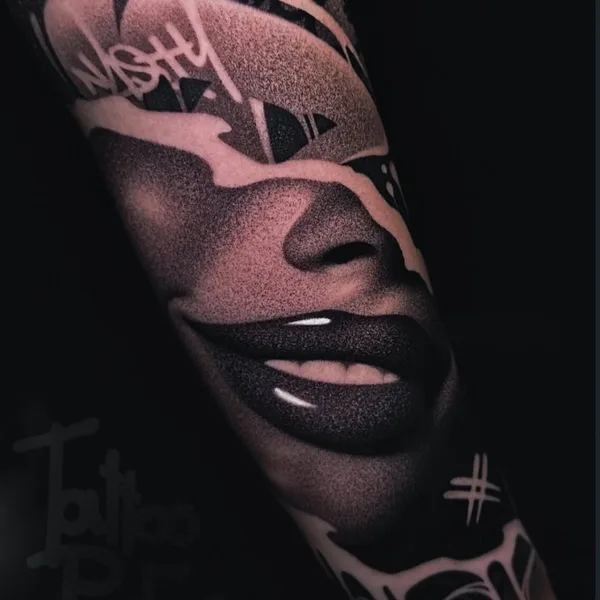 Chicano tattoo by Дмитрий Парфенцев in Moscow