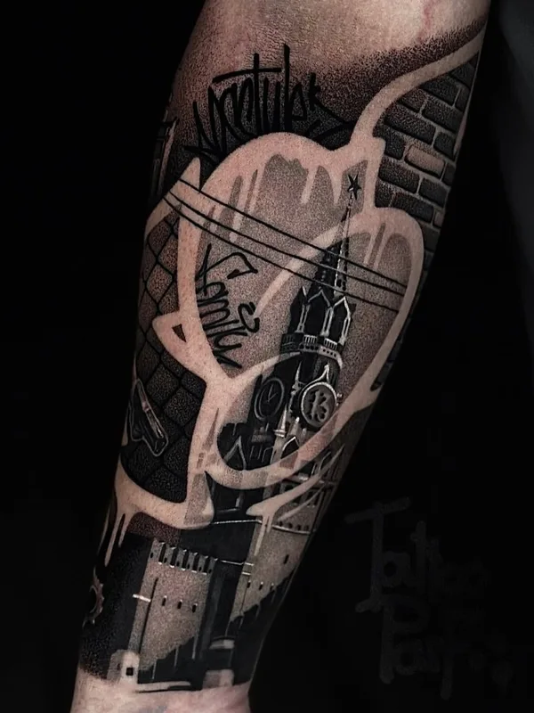 Чикано tattoo by Дмитрий Парфенцев in Москва