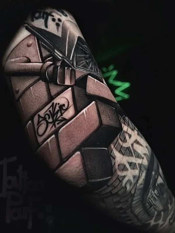 Чикано tattoo by Дмитрий Парфенцев in Москва