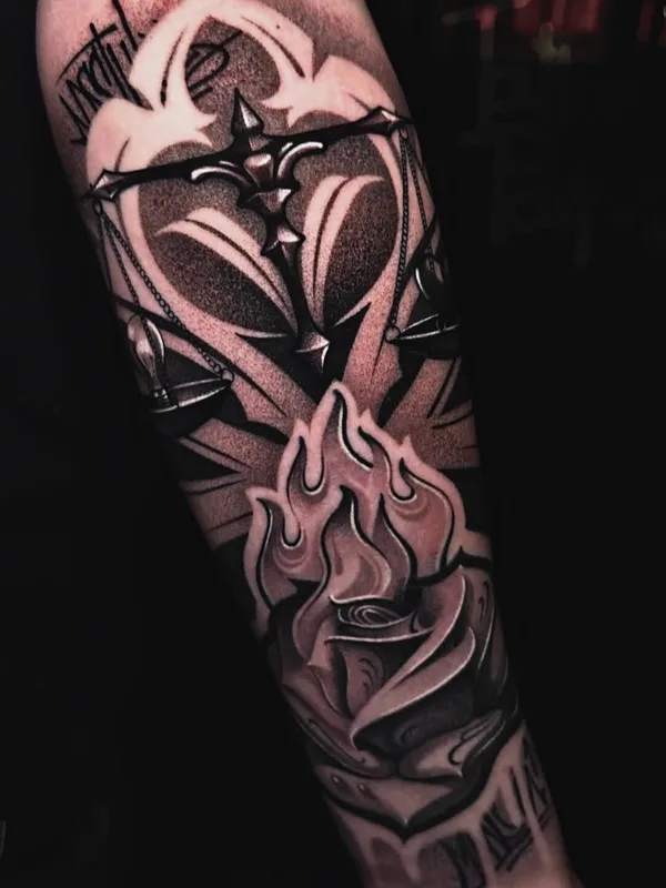 Чикано tattoo by Дмитрий Парфенцев in Москва