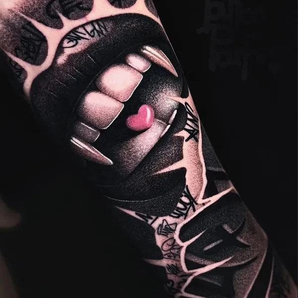 Chicano tattoo by Дмитрий Парфенцев in Moscow