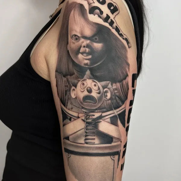 Реализм tattoo by Александр Кучин in Санкт-Петербург