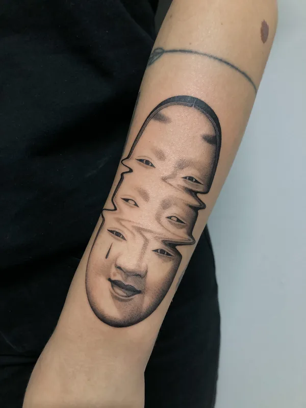 black and grey black and grey татуировка на forearm #98549 | Тату мастер Alexey Renoit