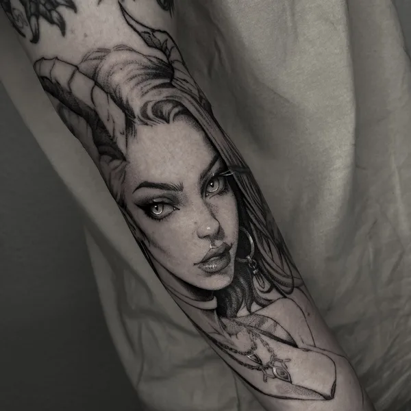 Anime tattoo by Андрон Стэн in Челябинск