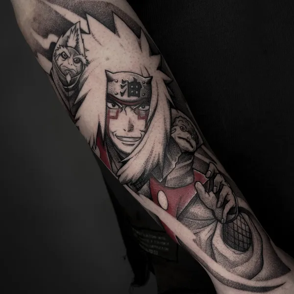 Anime tattoo by Андрон Стэн in Челябинск