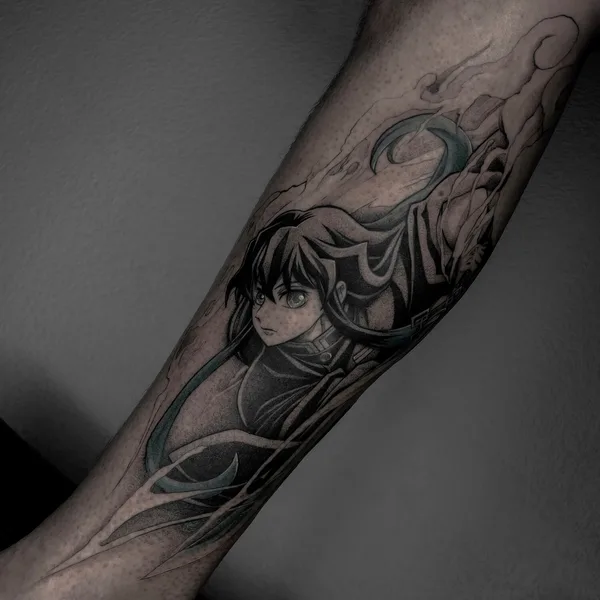 Anime tattoo by Андрон Стэн in Челябинск