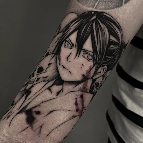Anime tattoo by Андрон Стэн in Челябинск