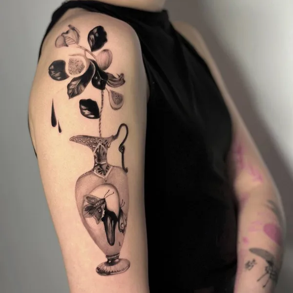 whipshading tattoo by Виктория Трещева in Moscow