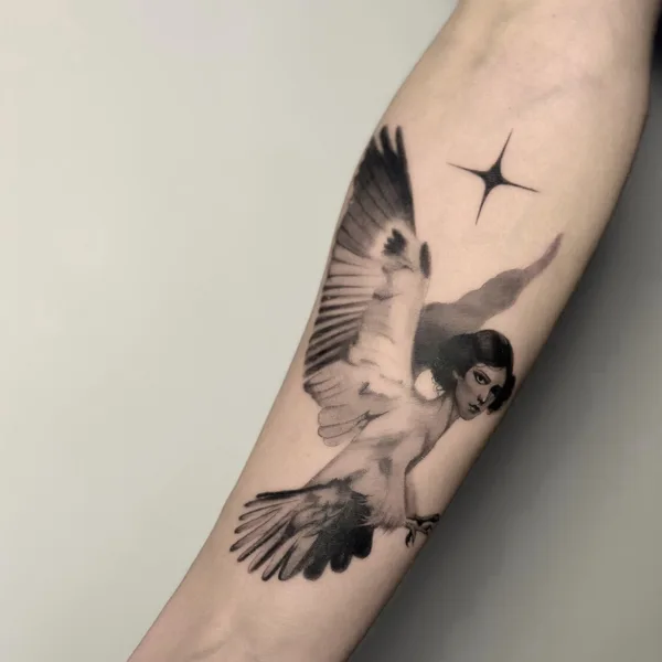 whipshading tattoo by Виктория Трещева in Moscow