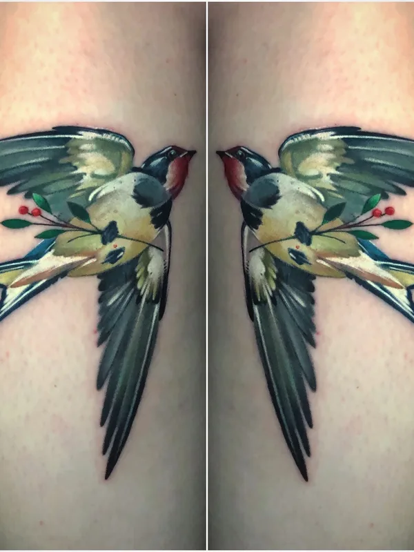 Anime tattoo by Роман Вубов in Moscow