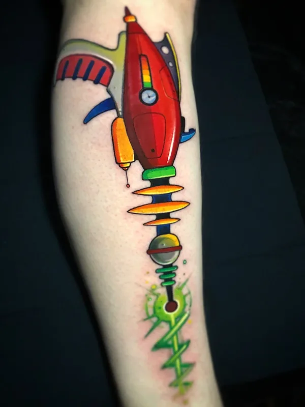 Anime tattoo by Роман Вубов in Moscow