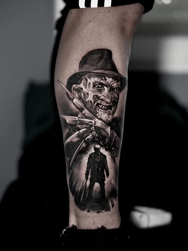 Anime tattoo by Роман Вубов in Moscow