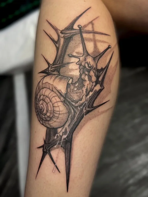 black and grey black and grey tattoo auf forearm #98945 | Tätowierer Анита Симка