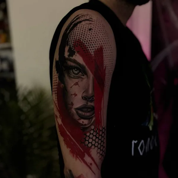 Anime tattoo by Анита Симка in Ростов-на-Дону
