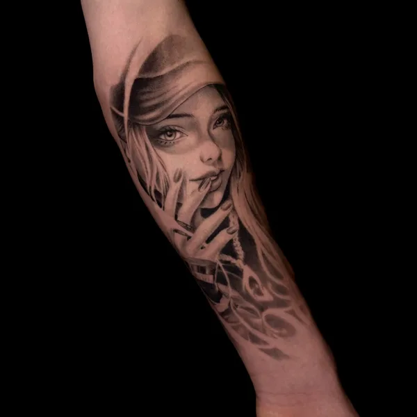 Anime tattoo by Анита Симка in Ростов-на-Дону