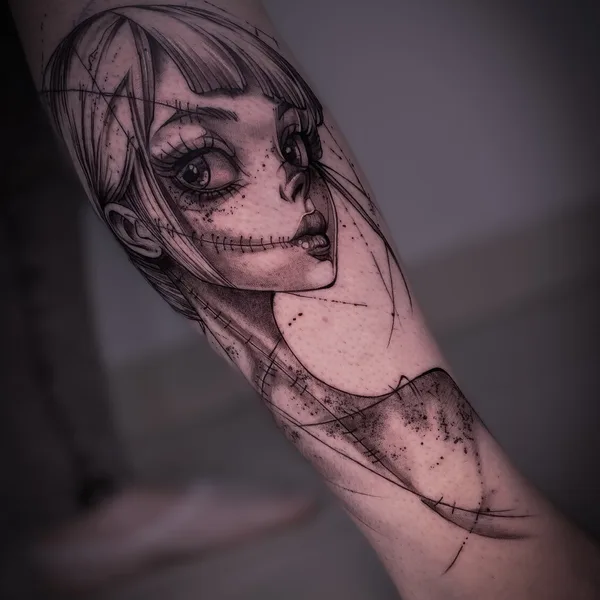 Portrait tattoo by Никита Наймушин in Ижевск