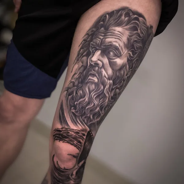 Portrait tattoo by Никита Наймушин in Ижевск