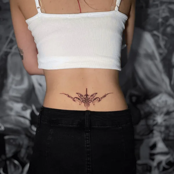 Fine Line tattoo by Elena Voya  in Ереван