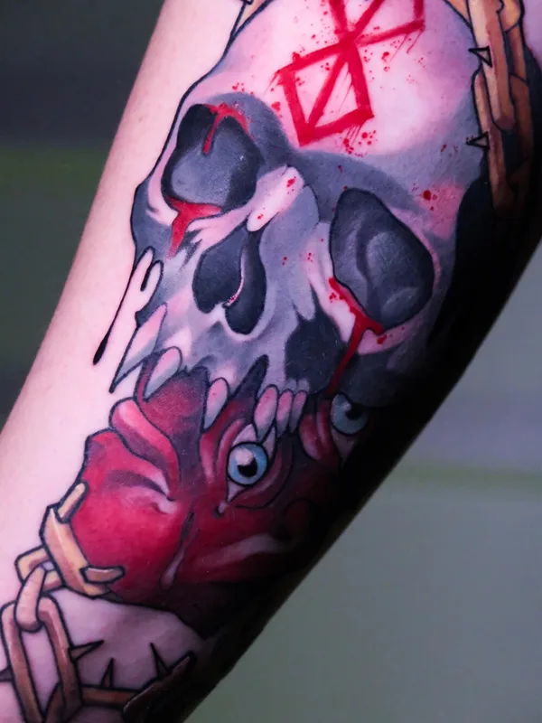 color illustrative татуировка на forearm #99445 | Тату мастер Кристина Яфаровa | Nakolyu Kupola