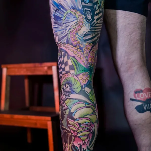 Neo Traditional tattoo by Кристина Яфаровa | Nakolyu Kupola in Saint Petersburg
