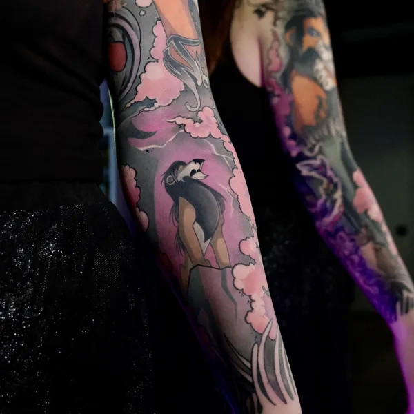 Neo Traditional tattoo by Кристина Яфаровa | Nakolyu Kupola in Saint Petersburg