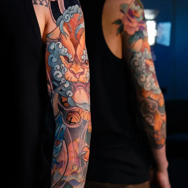 Neo Traditional tattoo by Кристина Яфаровa | Nakolyu Kupola in Saint Petersburg