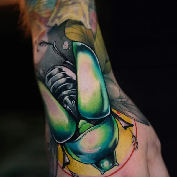 Neo Traditional tattoo by Кристина Яфаровa | Nakolyu Kupola in Saint Petersburg
