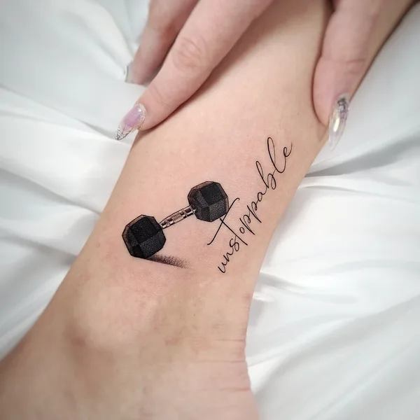 Feminine tattoo by Daniel Moreno in Kissimmee