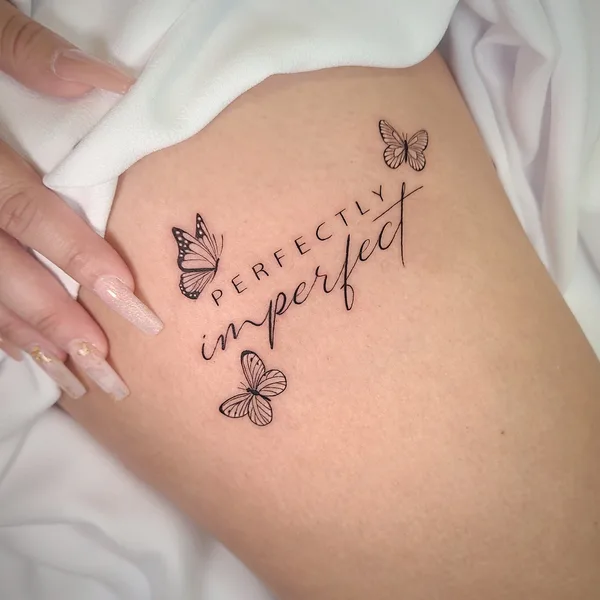Feminine tattoo by Daniel Moreno in Kissimmee