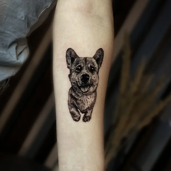 Graphic tattoo by Артем Arion in Краснодар