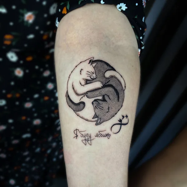 Graphic tattoo by Артем Arion in Краснодар
