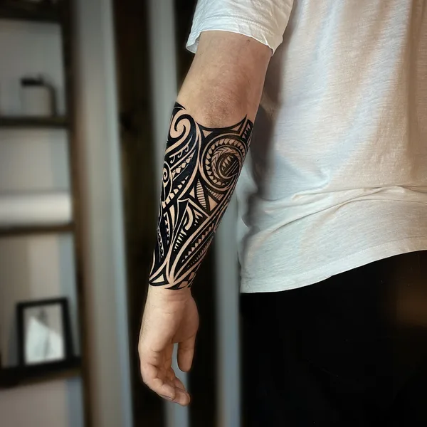 Graphic tattoo by Артем Arion in Краснодар