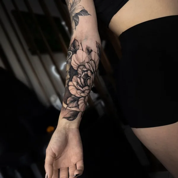 Graphic tattoo by Артем Arion in Краснодар