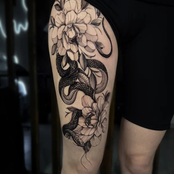 Graphic tattoo by Артем Arion in Краснодар