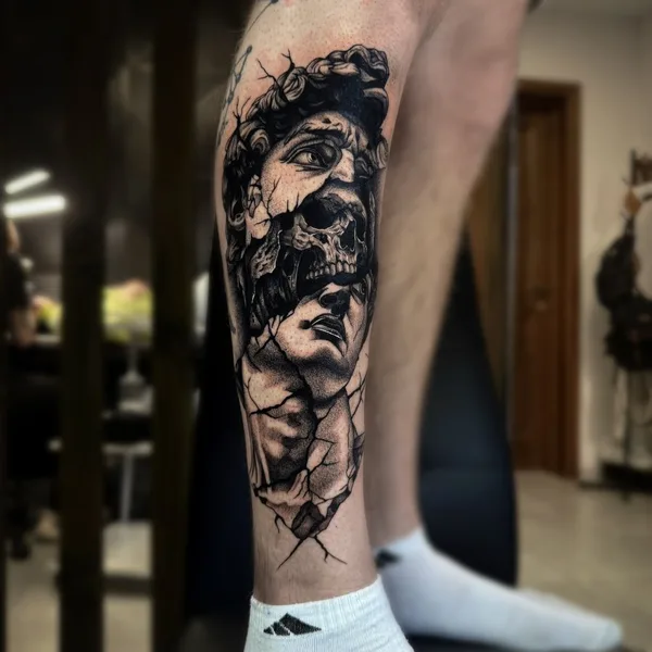 Graphic tattoo by Артем Arion in Краснодар
