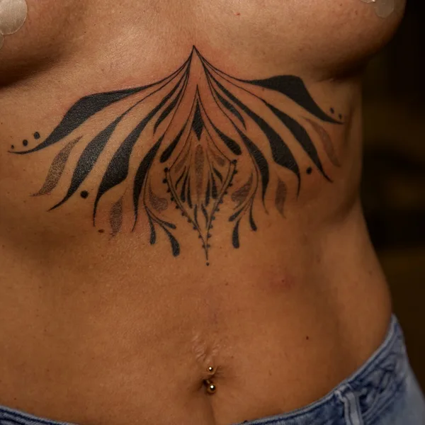 Botanical tattoo by Dark Autumn - Monica  in Munich
