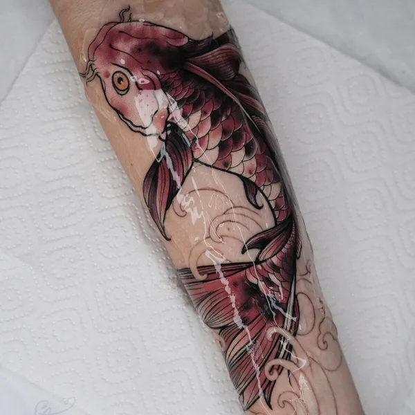 Нео традиционная tattoo by Алексей Strange Diary in Москва