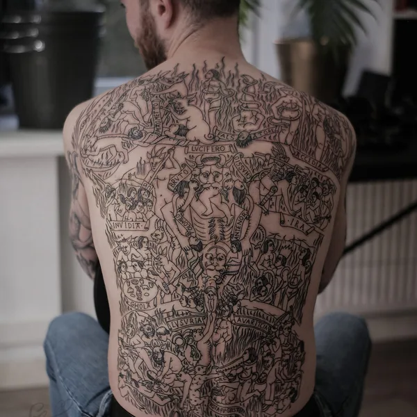 Нео традиционная tattoo by Алексей Strange Diary in Москва