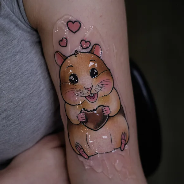 Нео традиционная tattoo by Алексей Strange Diary in Москва